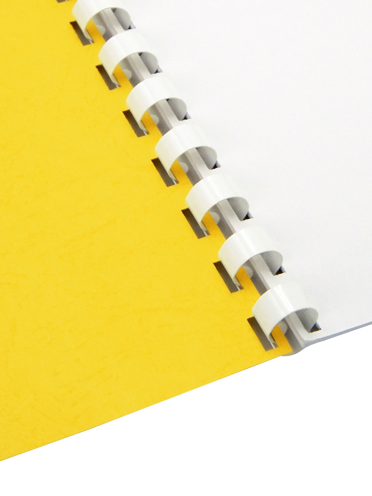 Обложки А4 "кожа" желтые 50 шт.