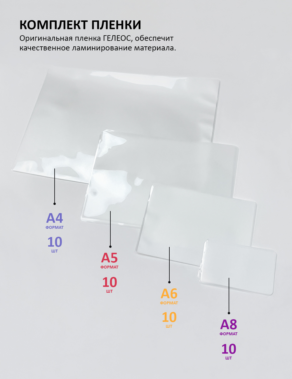 Ламинатор ГЕЛЕОС ЛМ A4 Комбо